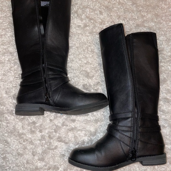 Girls black boots - Picture 4 of 6